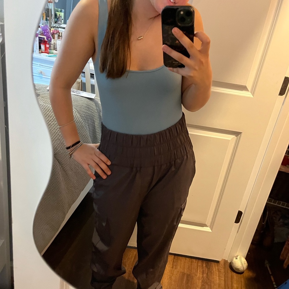 Women's Brown Cargo Pants